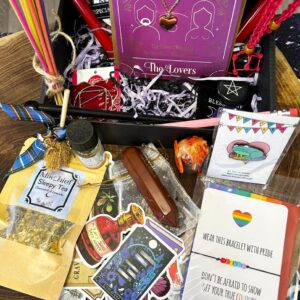 A photo of what you might get in a Large sized Mystery Box